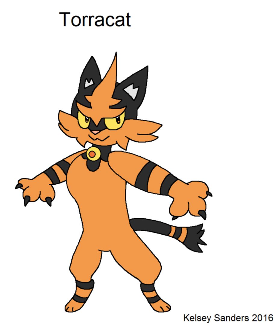 Torcat Evolution Litten's Leaked Evolution, Torracat by KelseyEdward on DeviantArt