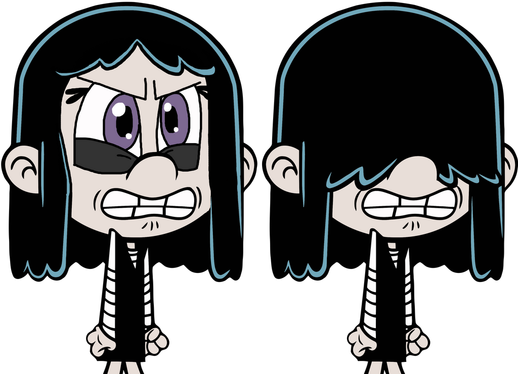 Vector Angry Lucy Loud (Eyes Edit) by KelseyEdward on DeviantArt