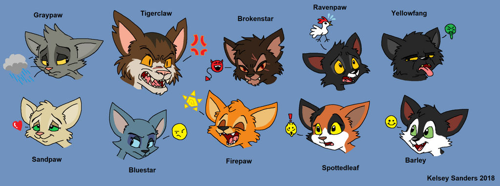 Warriors Cats Expressions