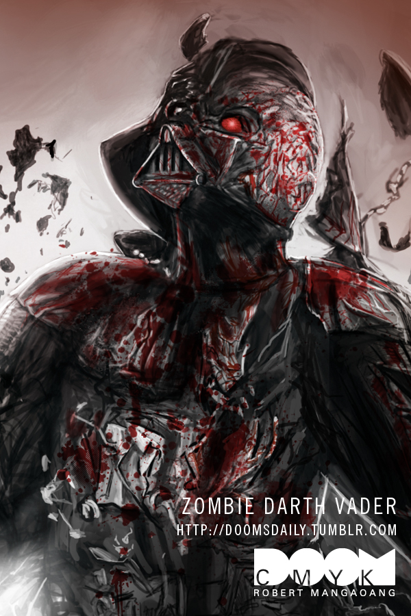 Zombie Darth Vader