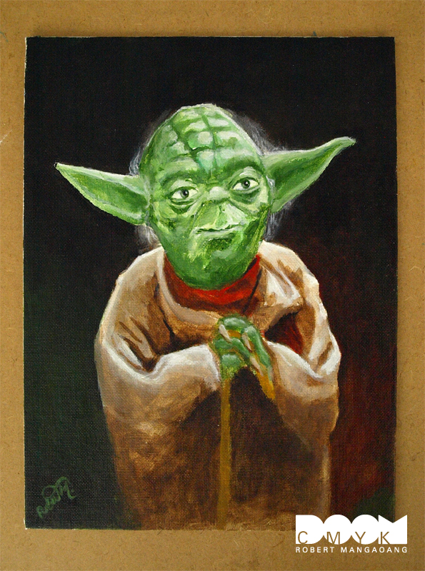 Final Yoda Painting