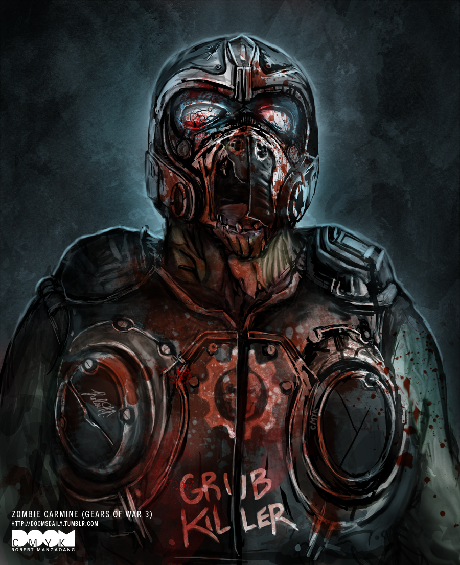 Zombie Carmine Gears of War 3