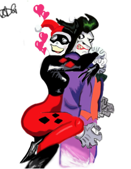 Harley Quinn and The Joker