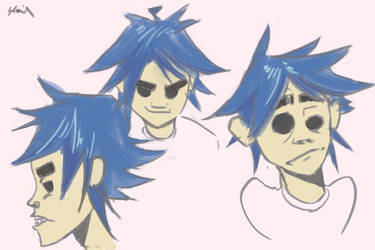 Gorillaz - 2D Doodles