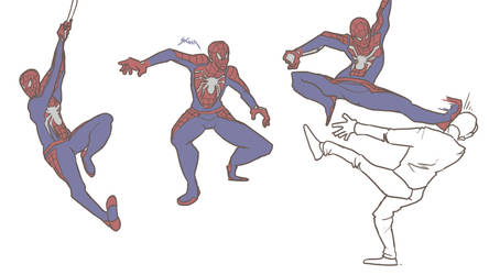 Spiderman Doodles