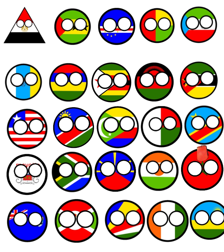 Deviantart Countryballs Countryballs africa by victor3389 on DeviantArt