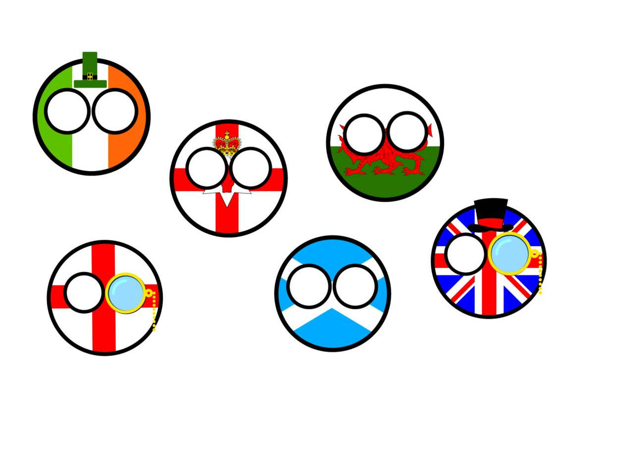 Engrish Guide Countryballs Family of British countryballs by victor3389 on DeviantArt