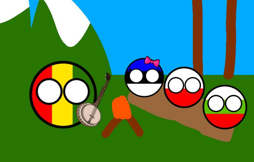Htf banjo frenzy in countryballs by victor3389 on DeviantArt