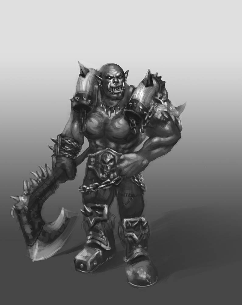 Day 2 Garrosh by merkerinn on DeviantArt