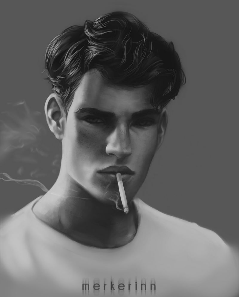 Portrait value study #2