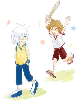 riku and sora