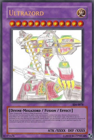 Ultra Malgor Rotation Card Ultrazord card by bigtimbears on DeviantArt