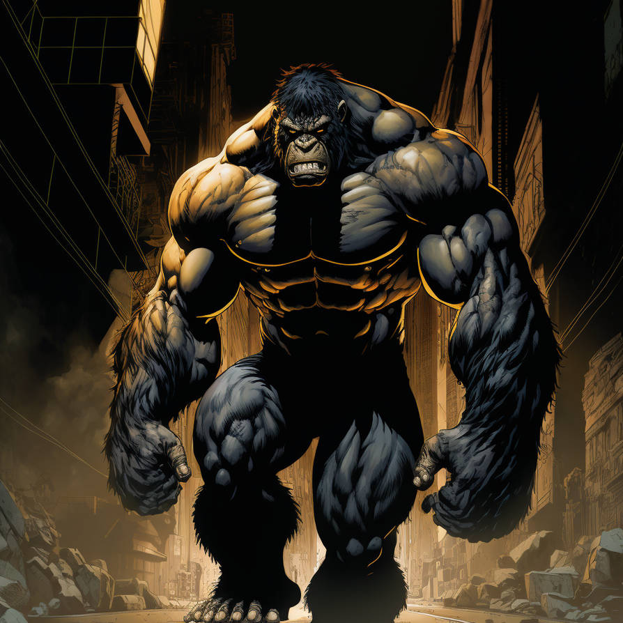 Gorilla Grodd, comic book Style by UtauRadon on DeviantArt