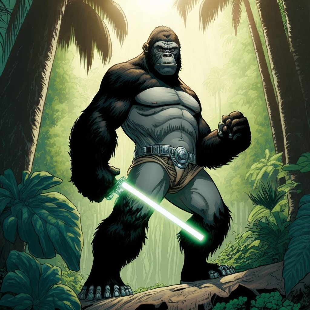 Simon Rasic Rebels Rebel Gorilla, Jedi Simon by UtauRadon on DeviantArt