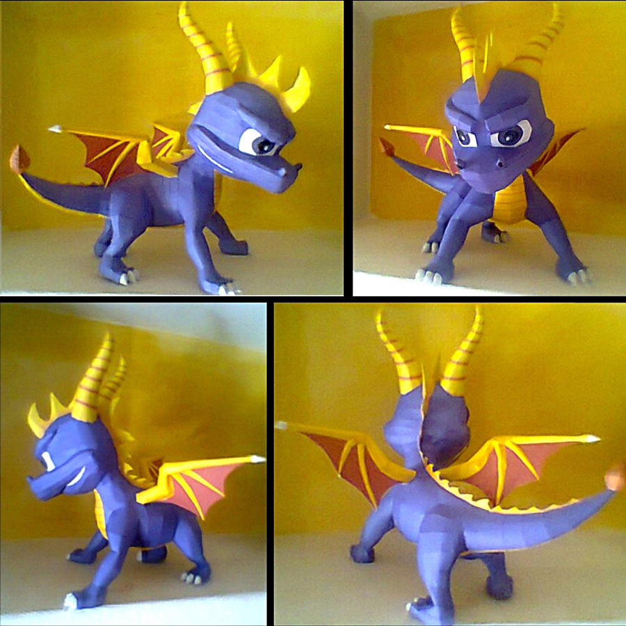 Spyro papercraft