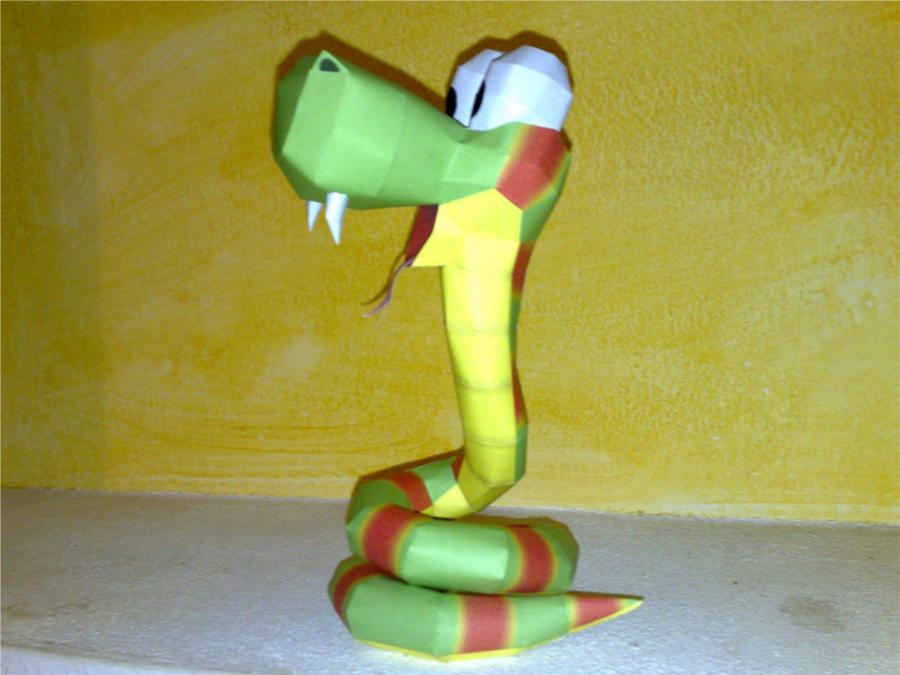 Paper Rattlesnake Rattly the rattlesnake papercraft by LordBruco on DeviantArt
