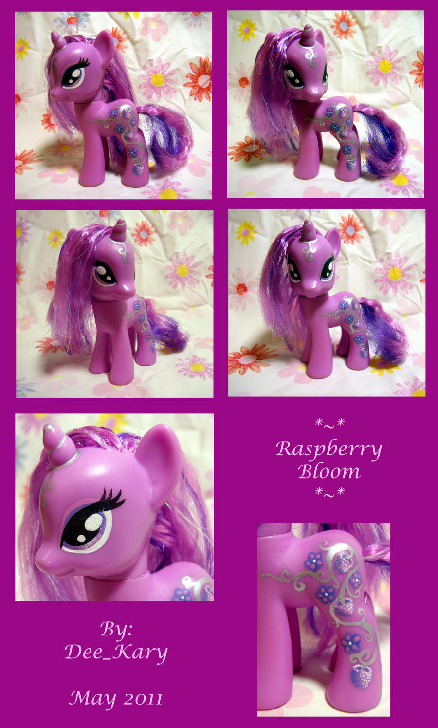 Mlp Blown Raspberry Raspberry Bloom - Custom MLP by DeeKary on DeviantArt