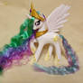 Celestia and Luna - made with new Celestia toy