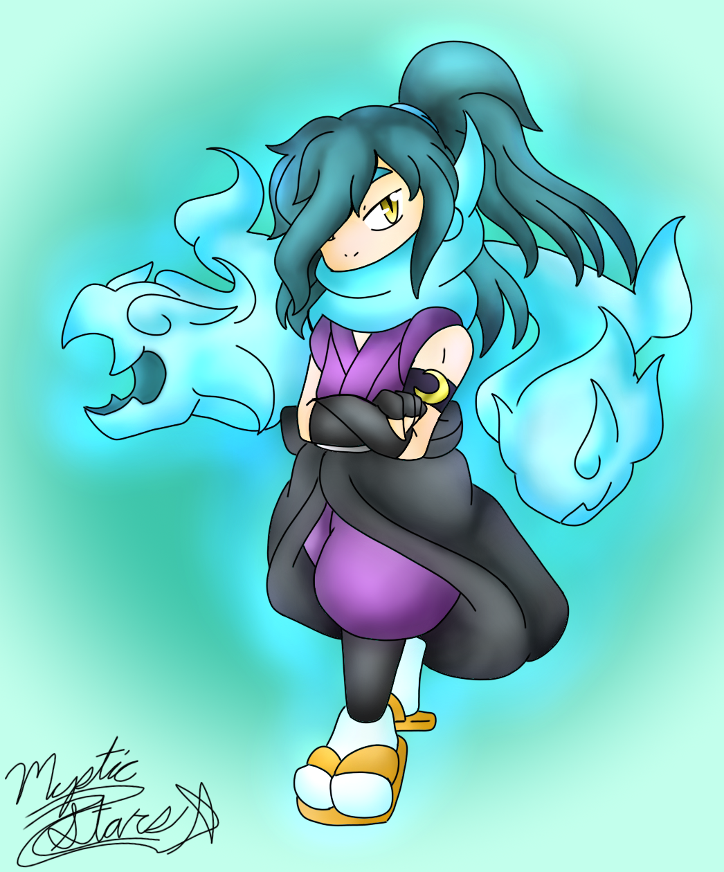 Mega Yokai - Mega Kyubi by MysticStars02 on DeviantArt