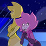 Yellow and Pink Diamond