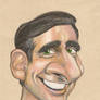 Steve Carell caricatura