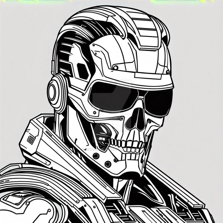 Terminator Shape/color terminator by ironravenfox on DeviantArt