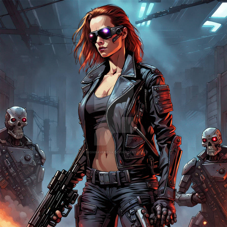 Terminator Female Version by ironravenfox on DeviantArt