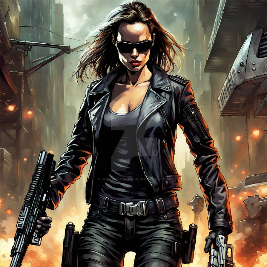 Terminator Female Version by ironravenfox on DeviantArt