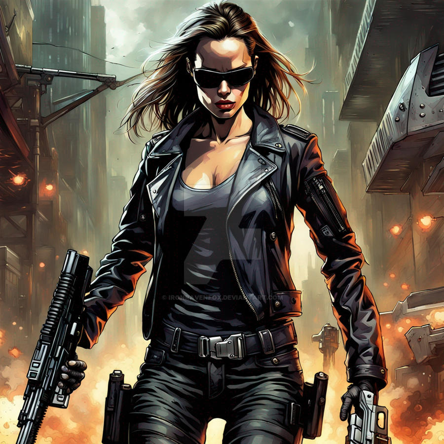 Terminator Female Version by ironravenfox on DeviantArt