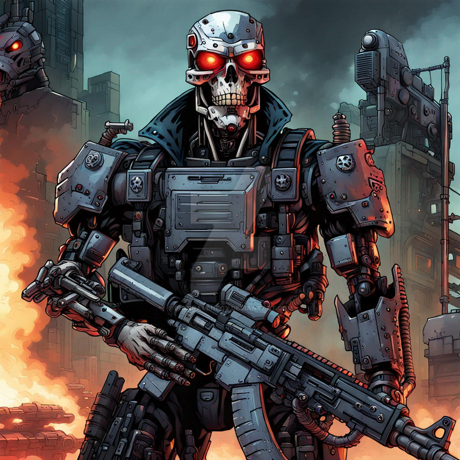 Terminator Fox Terminator by ironravenfox on DeviantArt
