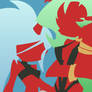 Vector of Scanty and Kneesocks