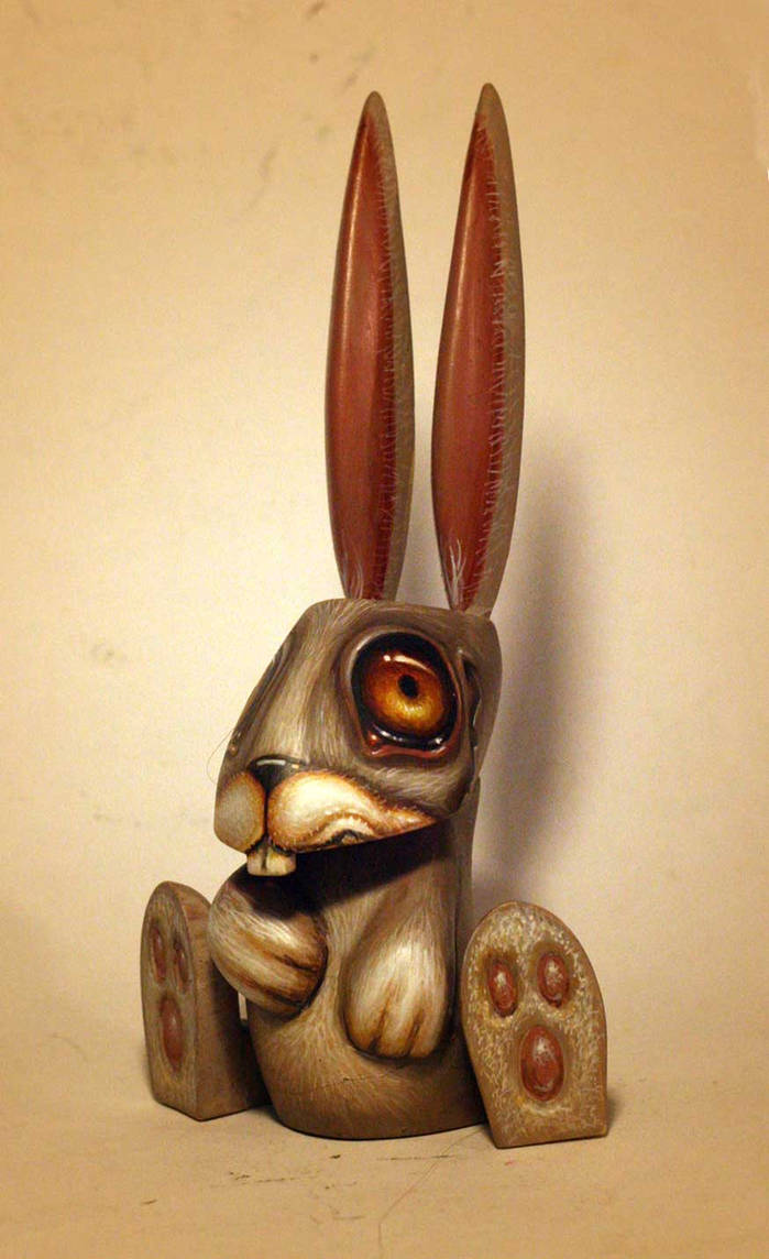 Mr Bunny custom toy by JasonJacenko