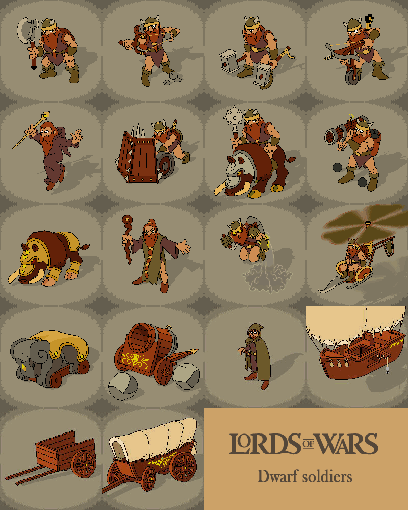 Dwarves soldiers