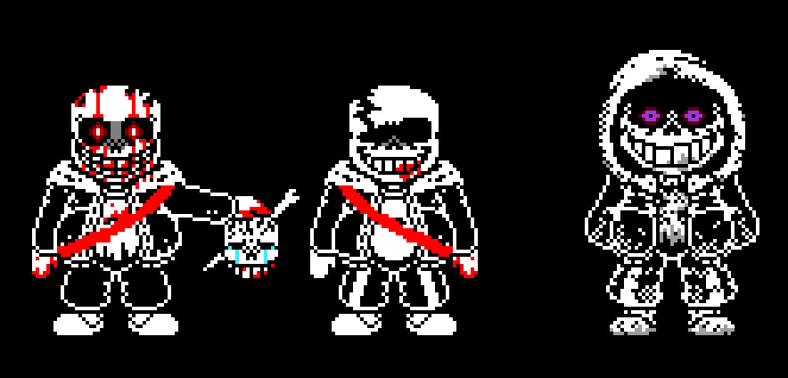 Former Time Trio but Mirrored Insanity style -Phs3 by C4ACTbE on DeviantArt