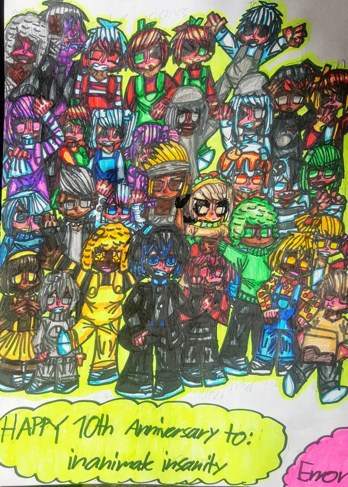 Deviantart Inanimate Insanity Numberjacks HAPPY 10TH ANNIVERSARY TO INANIMATE INSANITY by 22Error22 on DeviantArt