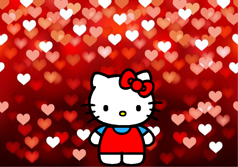 Hello Kitty Heart Background By Nicholasp1996 On Deviantart Hello Kitty Heart Background By Nicholasp1996 On Deviantart