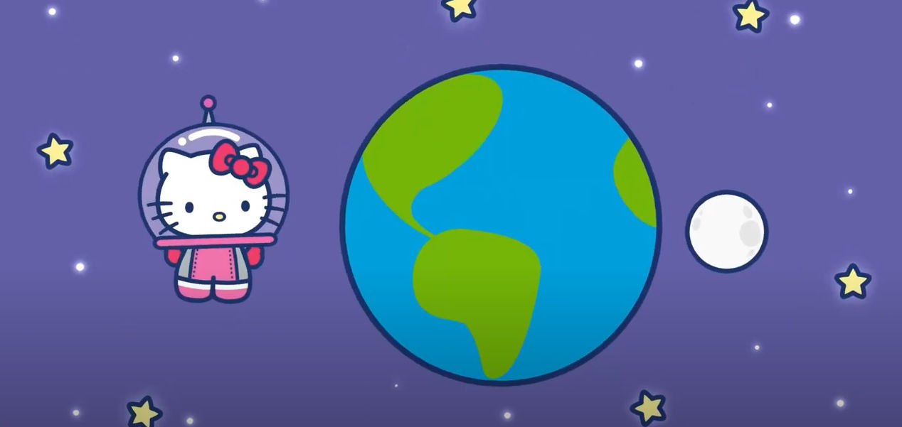 Hello Kitty Rocketship Hello Kitty in outer space by NicholasP1996 on DeviantArt