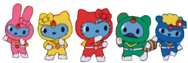 Hello Kitty Power Rangers by NicholasP1996 on DeviantArt