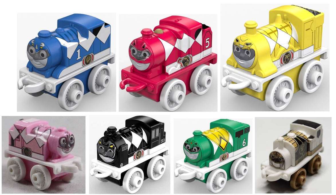 Thomas and Friends as Power Rangers by NicholasP1996 on DeviantArt