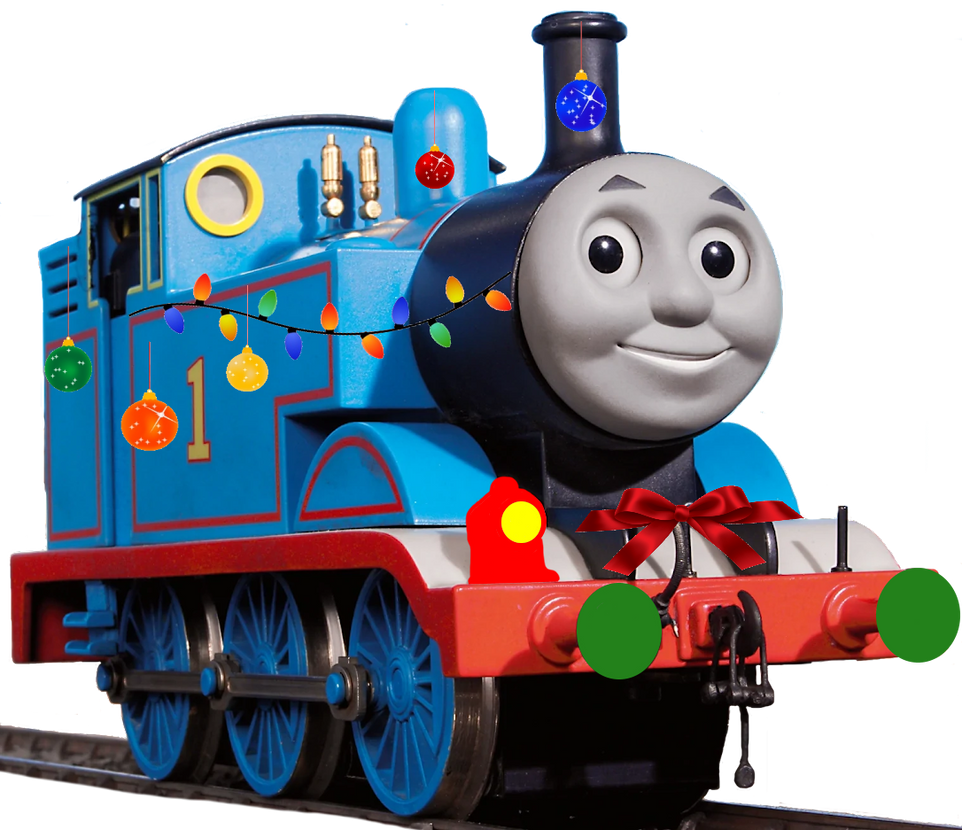 Thomas decorated for Christmas by NicholasP1996 on DeviantArt