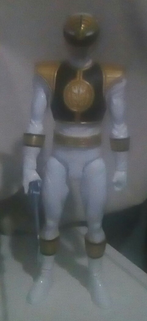White Ranger figure by NicholasP1996 on DeviantArt
