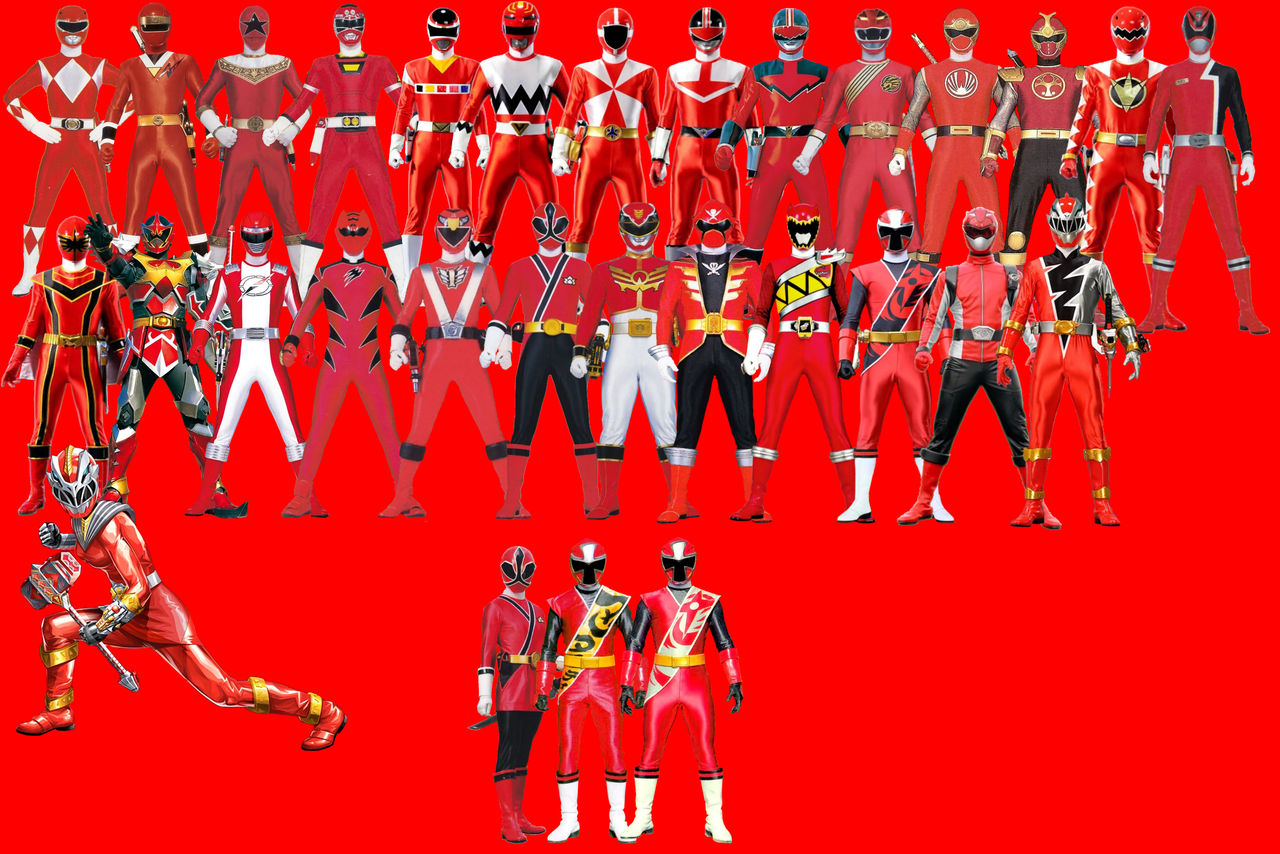 Red Rangers by NicholasP1996 on DeviantArt