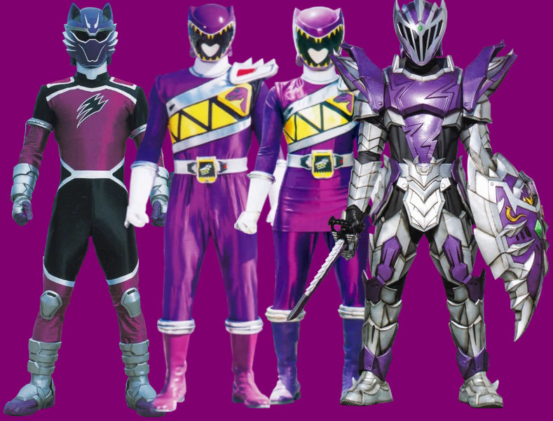 Purple Rangers by NicholasP1996 on DeviantArt