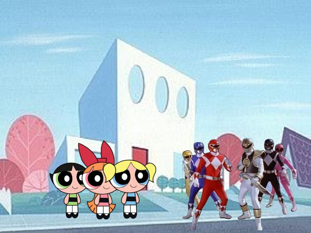 Powerpuff Girls with the Power Rangers by NicholasP1996 on DeviantArt