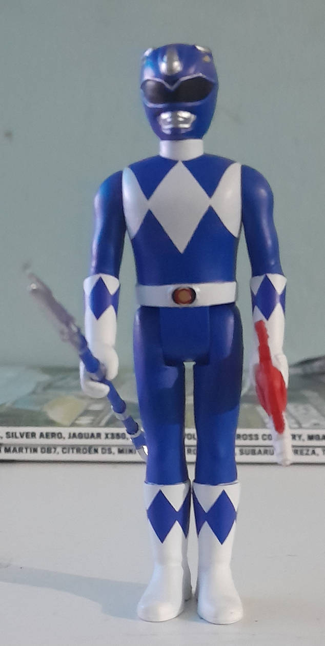 Mighty Morphin Blue Ranger figure by NicholasP1996 on DeviantArt