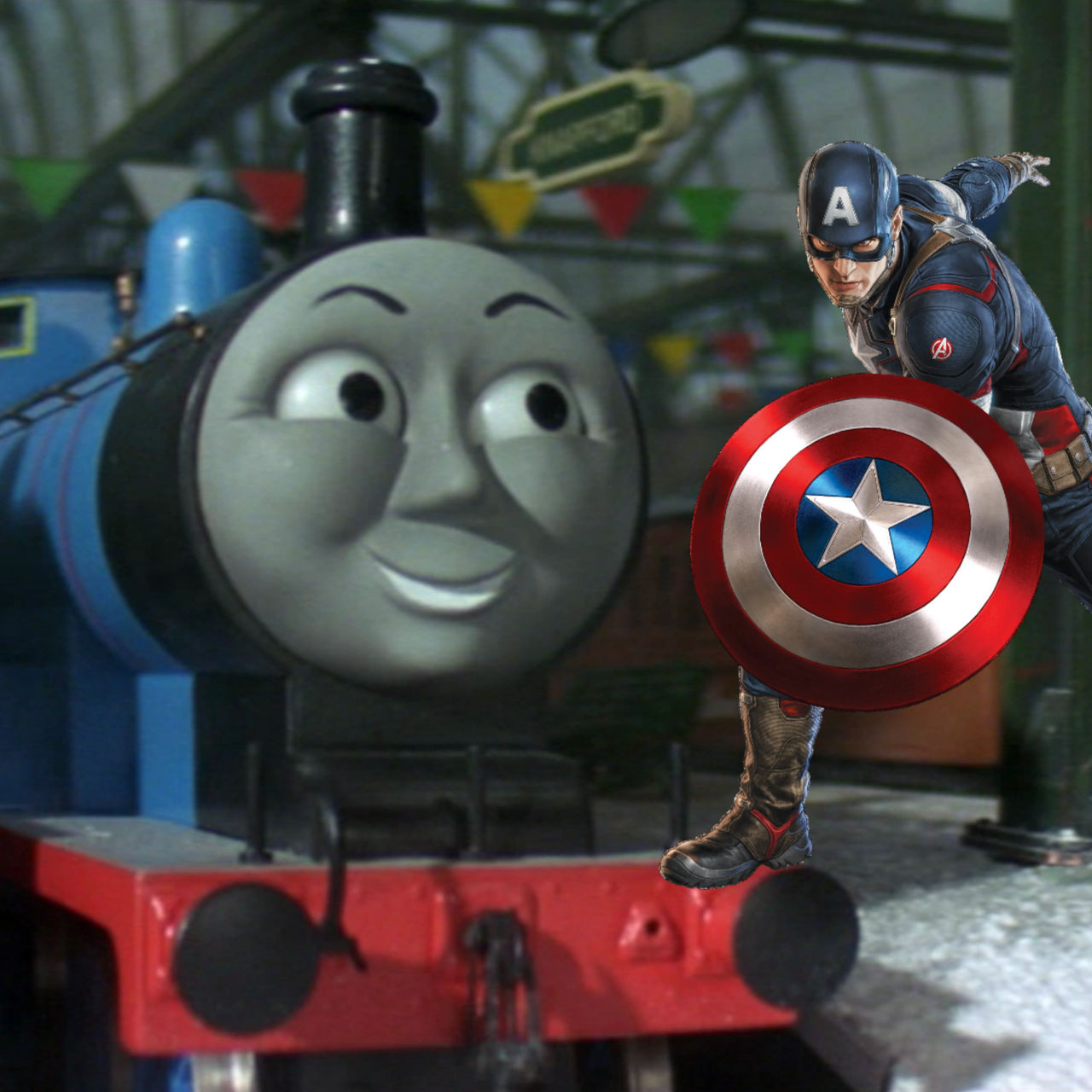 Edward and Captain American by NicholasP1996 on DeviantArt