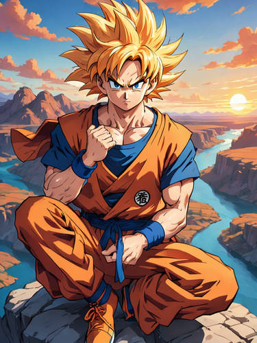 Son Goku from Dragon Ball Z