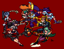 Skullgirls VS Darkstalkers #2