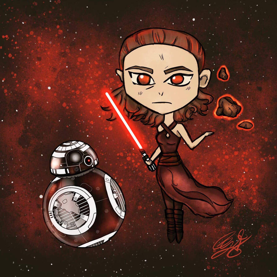 Evil Rey and BB8 by Ccjay25 on DeviantArt