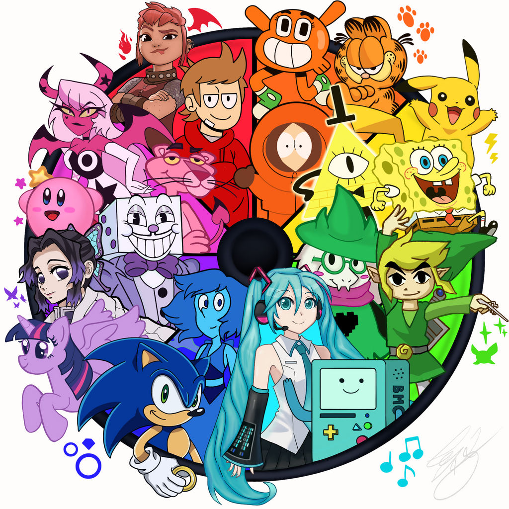 Deviantart Color Wheel Collab Color Wheel Challenge by Ccjay25 on DeviantArt